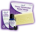 Tinea Versicolor Full Body Value Pack - Targeted Relief Vedelik (15ml) + 1 Anti-Itch Seep | Looduslikud koostisosad Ringworm, Candida, Itch & Tinea | õrn kõigile nahatüüpidele | Ohutu lastele ja täiskasvanutele