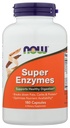 NOW Supplements, Super Ensüümid, formuleeritud Bromelain, Ox Bile, Pankreatin ja Papain, Super Ensüümid, 180 kapslit