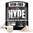 PROSUPPS Mr. Hyde Max Pump Pre Workout Powder - Stim-Free Preworkout toetab verevoolu, lihaste mahtu ja vastupidavust - kofeiinivaba lämmastikoksiidi jõusaal ja fitness täiendused (maitsestamata, 20 serveerimist)