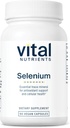 Elutähtsad toitained - Seleen - võimas antioksüdantide tugi - 90 taimetoitlast kapslit pudeli kohta - 200 mcg