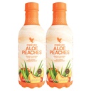 Forever Living - Aloe Virsikud - Puhas Aloe koos tõelise virsikumaitsega - toetab seedimist ja immuunsust - Vegan ja gluteenivaba - 33,8 fl oz (2-Pack)