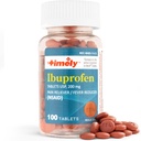 Time-CAP LABS, INC. Õigeaegne Ibuprofeen 200 mg 100 tabletti - (NSAID) Valu leevendavad tabletid peavalu, menstruaalvalu, hambavalu, lihasvalu, artriidi valu, kehavalu