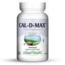 Maxi Health Cal-D-Max - kaltsiumtsitraat - D3-vitamiiniga - luu tugi - 120 kapslit - Kosher