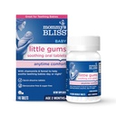 Emme's Bliss Little Gums rahustav suukaudne tablett, suurepärane imetavatele väikelastele, bensokaiinivaba ja suhkruvaba, 2 kuud +, 1 pudel (140 tabletti)