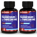Magneesium-L-treoniini kapslid, magneesiumtreoniini lisand, 1900mg magneesium L-treoniin, mitte-GMO, gluteenivaba - 240 Veg kapslit