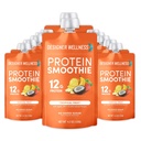 Disainer Wellness Protein Smoothie, tõeline puuvili, 12 g valku, madala süsivesikusisaldusega, nulllisatud suhkrut, gluteenivaba, mitte-GMO, kunstlikke värve või maitseid ei ole, troopilised, 12 krahv