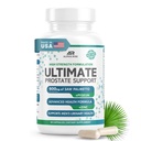 Parim üle-the-Counter eesnäärme tugi Tervise täiendus meestele - 600 mg Saw Palmetto 300mg Pygeum - 16 maitsetaimed + tsink - Suurenenud eesnäärme ja peatage sage urineerimine - 60 kapslit