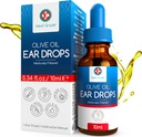 Medi Hinne Oliiviõli Kõrva tilgad vaha eemaldamiseks ja blokeeritud kõrvad, 10 ml - 100% looduslik kõrvavaha eemaldamine tilgad Pipette Dropper Softens ja eemaldab Hardened Earwax Buildup - Advanced Earwax tilgad