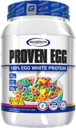Gaspari Toitumine Tõestatud Muna, Puuviljaline Teravili, 100% Munavalge Valk, 25g Valk, Keto Sõbralik, Piima Ja Laktoosivaba, Sojavaba (2 Lbs, Puuviljaline Teravili)