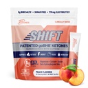 Real Ketones BHB Eksogeensed Ketoonid Jooge Segapakendid Keto Elektrolüüdid Pulberpakendid Ei Suhkur 4 peamist paadunud elektrolüüte Plus Hüdreerimine Patenteeritud Keto BHB - 30 Count virsikukofeiin