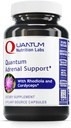 Quantum Nutrition Labs Quantum Adrenal Support - Adrenal Health Support Supplements, väsimuse toetamine ja rahulikkuse edendamine, neerupealiste vitamiinid, Rhodiola Rosea, Orgaaniline - 60 Vegan Kapslid