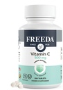 Freeda Vegan Vitamiin C 500mg - Kosher Immune Support & Antioksüdant - aitab säilitada tervislikku nahka ja juukseid, toetab raua imendumist - gluteeni, laktoosi, kunstliku maitse või värvi - 250 tabletti
