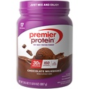 Premier Protein Powder, Chocolate Piimakokteil, 30g Valk, 1g Suhkur, 100% vadakuvalk, Keto Friendly, No Soy, Gluteenivaba, 24,5 oz (17 Servings)