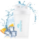Prodigy Nutrition Labs Premium Shaker Pudel Ideaalne valgu raputamiseks ja enne treeningut - 14 Ounce (valge)