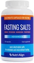 Nutri-Align Fasting Salts Fasting Electrolytes Advanced, 120 Capsules | Pure Electrolytes for Fasting - Intermittent & Extended Fasting | Sodium Potassium Magnesium Electrolytes | Sugar & Filler Free
