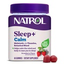 Natrol Sleep+ Rahulik melatoniini kummid täiskasvanutele, unekummid, maasikamaitse, 60 Gummies, 30 päeva pakkumine