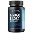Ginkgo Biloba 120mg koos fosfatidüülseriiniga - Nootroopne aju tervis, mälu ja fookuse lisand - toetab kognitiivset funktsiooni, vaimset selgust ja häiret - 60 mitte-GMO kapslit, 2 kuu pakkumine