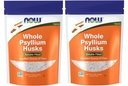 NOW Foods Psyllium Husks Terve, 16 Oz (pakk 2)