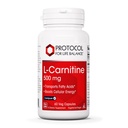 PROTOKOLL LIFE BALANCE L-karnitiin 500mg - Rakuenergia Metabolism - Harjutusjõudlus, taastumine - 60 Veg Caps