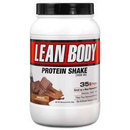 Labrada Toitumine Lean Body Hi-valgu söögikorra asendamine Shake, šokolaad, 2,47 naela Tub (pakk 1)