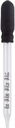 EZY DOSE Kids Strat-Tip Ear and Eye Medicine Dropper for Vedel & Medicine, 1 ml mahutavusega kalibreeritud klaas, kummipulk, tarnige õige annus, selge, BPA tasuta