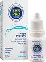 Ear Pro Kõik looduslikud ujumiskõrva tilgad lastele ja täiskasvanutele - ohutu ja lihtne kasutada kõrvakaitset aitab vältida lõksus vett, veega seotud kõrvaprobleeme ja kaitsta kuulmist (100 kasutust, 1 pakend)