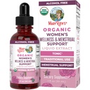 MaryRuth Organics USDA Organic Women's Wellness Vedelad taimsed toidulisandid | Sisaldab nõelu, Vaarikalehti, Eleuthero juurt, Chaste Tree Berry | Menstruaaltugi | Mitte-GMO, Vegan