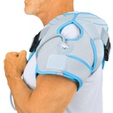 Arctic Flex õla Ice Pack Brace - Cold Compression Wrap with Pump - Toetab Rotator Cuff, Külmutatud Õla, Tendiniitis, Dislocated liigesed, Labrum pisarad, valu, praod - Fits Left or Right õla