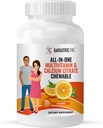 BariatricPal "ALL-IN-ONE" näritav multivitamiin kaltsiumtsitraadi ja rauaga - oranžiga (CEARANCE: parim 30. juuniks 2025)