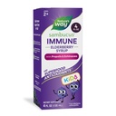 Nature's Way Sambucus Elderberry Immune Syrup lastele vanuses 2+, Echinacea & Propolis, Immune Support Syrup *, Taimetoitlane, Berry Maitsestatud, 4 Fl Oz