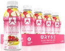 RYSE selge valgujook - maasika banaan - 100 kalorit, 22 g vadaku isolaatvalgu raputamine, suhkruvaba, 0 g rasva ja laktoosivaba - värskendav valmisjook - 16,9 fl oz pudelid (12-pakk)