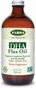 Flora DHA linaõli - toetab aju tervist - sisaldab Vegan Omega-3-6-9, Gluteenivaba, Kosher & Non-GMO - Keep Chilled - Klaaspudel - 17 fl. oz.