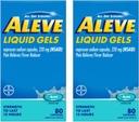 Aleve Vedel Gels 80ct 24cs - 2 Pack