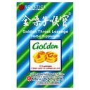 Kuldse kurgu lozenge (Honeysuckle Original Flavor) (Kõrg, Immuun, Hingamisteede tugi) (Jinsangzi Houpian) (12 Lozenges) (1 Pack)