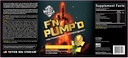 'Merica Labz F'N Pump'D Stimulaator Vaba, Lämmastikoksiid, Täielikult Dosed, Pump PreWorkout Pulber (20 Servings)