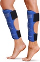 Shin Splint Ice Packs, HSA ja FSA Sobivad Korduvkasutatav Kuum ja Külm Therapy | Jalgade või vasikate valu leevendamine | Advanced Soft Gel Technology | Freezable ja Microwavable | Jooksvad vigastused ja taastumine