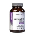 Bluebonnet Nutrition Beautiful Ally Resveratrol 500mg, Protect Skin Integrity *, Non-GMO, Vegan, Gluteenivaba, Sojavaba, Piimavaba, 30 köögiviljakapslit, 30 serveerimist