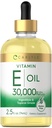 Carlyle E-vitamiini õli | 30 000 IU | 2,5 fl oz | allaneelatav ja aktuaalne klass | Naha niisutamine | Taimetoitlane, mitte-GMO, gluteenivaba lisand