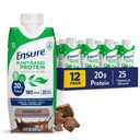 Taimepõhine veganvalk Šokolaad Toitumine Shake I Gluteenivaba I Piimavaba I Sojavaba Raputamine 12 Pack