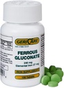 GeriCare Ferrous Gluconate 240mg 100 tabletti iga (pakk 6)