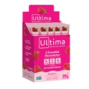 Ultima Replenisher, Electrolyte Hydration Drink Mix, Vaarika, 20 Count Stickpacks Box - Sugar Free, 0 kalorit, 0 Carbs - Gluteenivaba, Keto, Non-GMO, Vegan