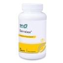 Klaire Labs SFI Health Serralaas - Vegetaarne proteolüütiline ensüüm Segu Serratia Peptidaas & Bromelain seedimiseks, pärineb Papaya & ananassist, hüpoallergeenne (90 soolestikuga kaetud tabletti)