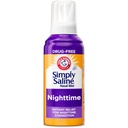 ARM & HAMMER Lihtsalt soolane öine ravimivaba udu nina ummistuseks öösel, ekstra tugevus, rahustav eukalüpt, ohutu kasutada Rx ja OTC, täiskasvanutele ja lastele vanuses 2+, 4,6 oz (129 g)