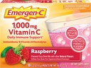 Emergen-C (30 krahv, vaarikamaitse, 1 kuu pakkumine) toidulisand Fizzy joogisegu 1000mg C-vitamiiniga, 0,32 Ounce Packes, kofeiin tasuta
