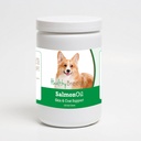 Tervislikud tõud Pembroke Welsh Corgi Salmon Oil Pehmed närid 120 krahv