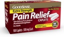 GoodSense Extra Tugevus Valu Relief - Acetaminophen Caplets 500 mg - Peavalu, lihasvalu, artriidi leevendamine, 100 krahv