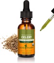 Herb Pharm Certified Organic Celery Seed Vedel Ekstrakt kuseteede süsteemi toetamiseks - 1 Ounce (090700000356)