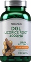 Torukivi DGL Lagrits närimistabletid 4000mg | 180 Count | Mega potentsi deglütsürrisineeritud | Taimse ekstrakti täiendus | Taimetoitlane, mitte-GMO