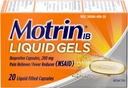 Motrin IB 200mg Vedelad geelid - 20 ct, pakend 3