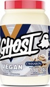GHOST Veganvalgu pulber, Cinnabon - 2lb, 20g valku - taimepõhine herne ja orgaaniline kõrvitsavalk - - - post treening ja toitumiskompleksid, smuutid ja küpsetamine - soja ja gluteenivaba